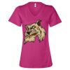 Women’s Relaxed Jersey V-Neck Tee Thumbnail