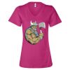 Women’s Relaxed Jersey V-Neck Tee Thumbnail