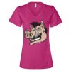 Women’s Relaxed Jersey V-Neck Tee Thumbnail