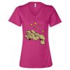Women’s Relaxed Jersey V-Neck Tee Thumbnail