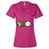 Women’s Relaxed Jersey V-Neck Tee Thumbnail
