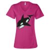 Women’s Relaxed Jersey V-Neck Tee Thumbnail