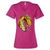 Women’s Relaxed Jersey V-Neck Tee Thumbnail