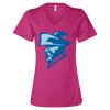 Women’s Relaxed Jersey V-Neck Tee Thumbnail