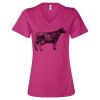 Women’s Relaxed Jersey V-Neck Tee Thumbnail