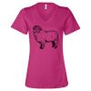 Women’s Relaxed Jersey V-Neck Tee Thumbnail