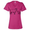 Women’s Relaxed Jersey V-Neck Tee Thumbnail