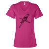 Women’s Relaxed Jersey V-Neck Tee Thumbnail
