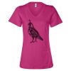Women’s Relaxed Jersey V-Neck Tee Thumbnail
