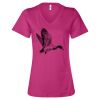 Women’s Relaxed Jersey V-Neck Tee Thumbnail