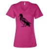 Women’s Relaxed Jersey V-Neck Tee Thumbnail