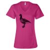 Women’s Relaxed Jersey V-Neck Tee Thumbnail