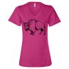 Women’s Relaxed Jersey V-Neck Tee Thumbnail