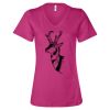Women’s Relaxed Jersey V-Neck Tee Thumbnail