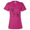 Women’s Relaxed Jersey V-Neck Tee Thumbnail