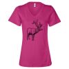 Women’s Relaxed Jersey V-Neck Tee Thumbnail