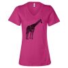 Women’s Relaxed Jersey V-Neck Tee Thumbnail