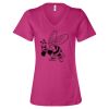 Women’s Relaxed Jersey V-Neck Tee Thumbnail