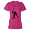 Women’s Relaxed Jersey V-Neck Tee Thumbnail