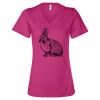 Women’s Relaxed Jersey V-Neck Tee Thumbnail