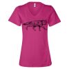 Women’s Relaxed Jersey V-Neck Tee Thumbnail