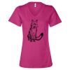 Women’s Relaxed Jersey V-Neck Tee Thumbnail