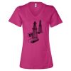Women’s Relaxed Jersey V-Neck Tee Thumbnail