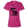 Women’s Relaxed Jersey V-Neck Tee Thumbnail