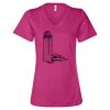 Women’s Relaxed Jersey V-Neck Tee Thumbnail