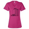 Women’s Relaxed Jersey V-Neck Tee Thumbnail