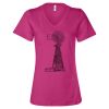 Women’s Relaxed Jersey V-Neck Tee Thumbnail
