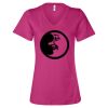 Women’s Relaxed Jersey V-Neck Tee Thumbnail