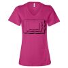Women’s Relaxed Jersey V-Neck Tee Thumbnail