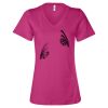 Women’s Relaxed Jersey V-Neck Tee Thumbnail