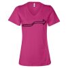 Women’s Relaxed Jersey V-Neck Tee Thumbnail