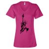 Women’s Relaxed Jersey V-Neck Tee Thumbnail