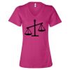 Women’s Relaxed Jersey V-Neck Tee Thumbnail