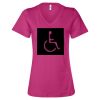 Women’s Relaxed Jersey V-Neck Tee Thumbnail