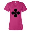Women’s Relaxed Jersey V-Neck Tee Thumbnail