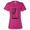 Women’s Relaxed Jersey V-Neck Tee Thumbnail