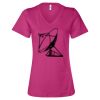 Women’s Relaxed Jersey V-Neck Tee Thumbnail