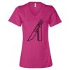 Women’s Relaxed Jersey V-Neck Tee Thumbnail