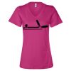 Women’s Relaxed Jersey V-Neck Tee Thumbnail