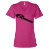 Women’s Relaxed Jersey V-Neck Tee Thumbnail