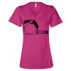 Women’s Relaxed Jersey V-Neck Tee Thumbnail