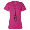 Women’s Relaxed Jersey V-Neck Tee Thumbnail