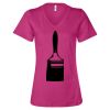 Women’s Relaxed Jersey V-Neck Tee Thumbnail