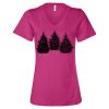 Women’s Relaxed Jersey V-Neck Tee Thumbnail