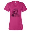 Women’s Relaxed Jersey V-Neck Tee Thumbnail