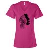 Women’s Relaxed Jersey V-Neck Tee Thumbnail